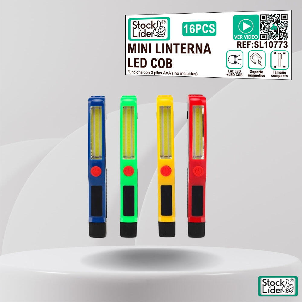 Mini linterna LED COB