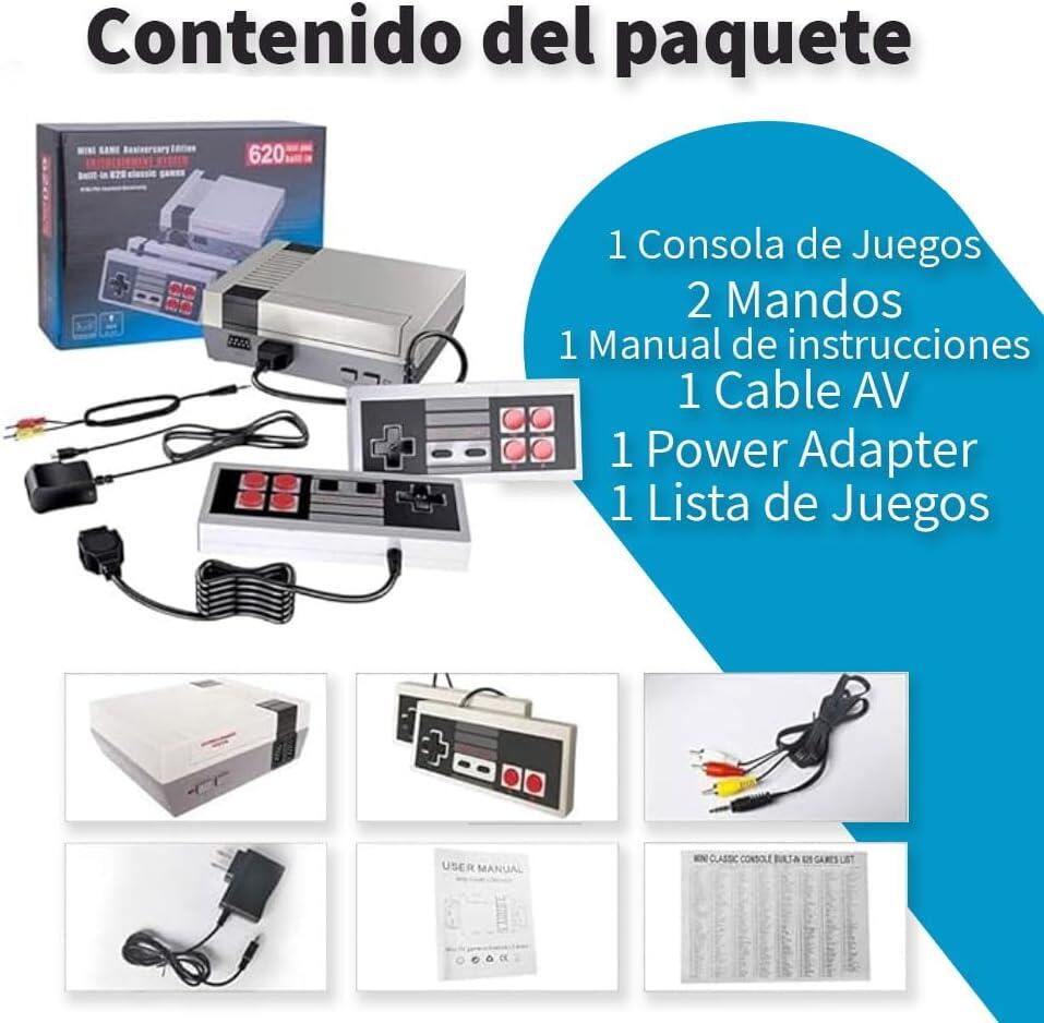 Mini consola de videojuegos 620