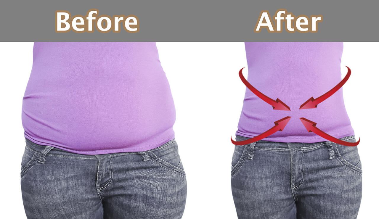 Faja con efecto reductor, modelador y push up