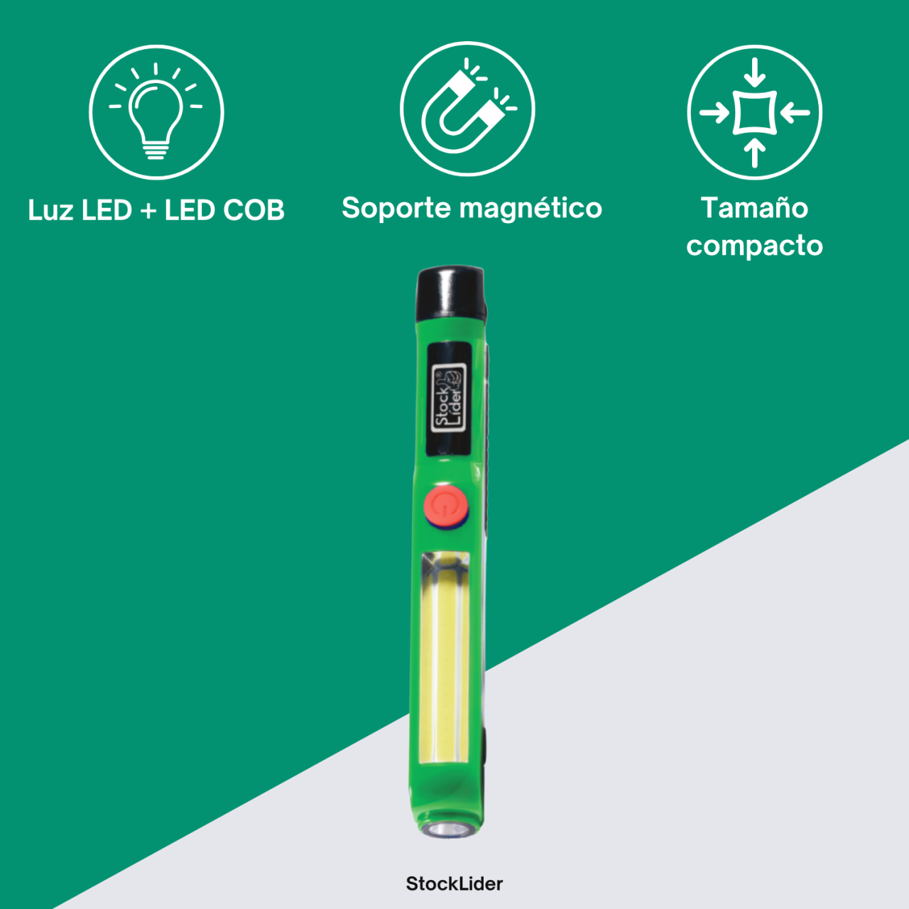 Mini linterna LED COB