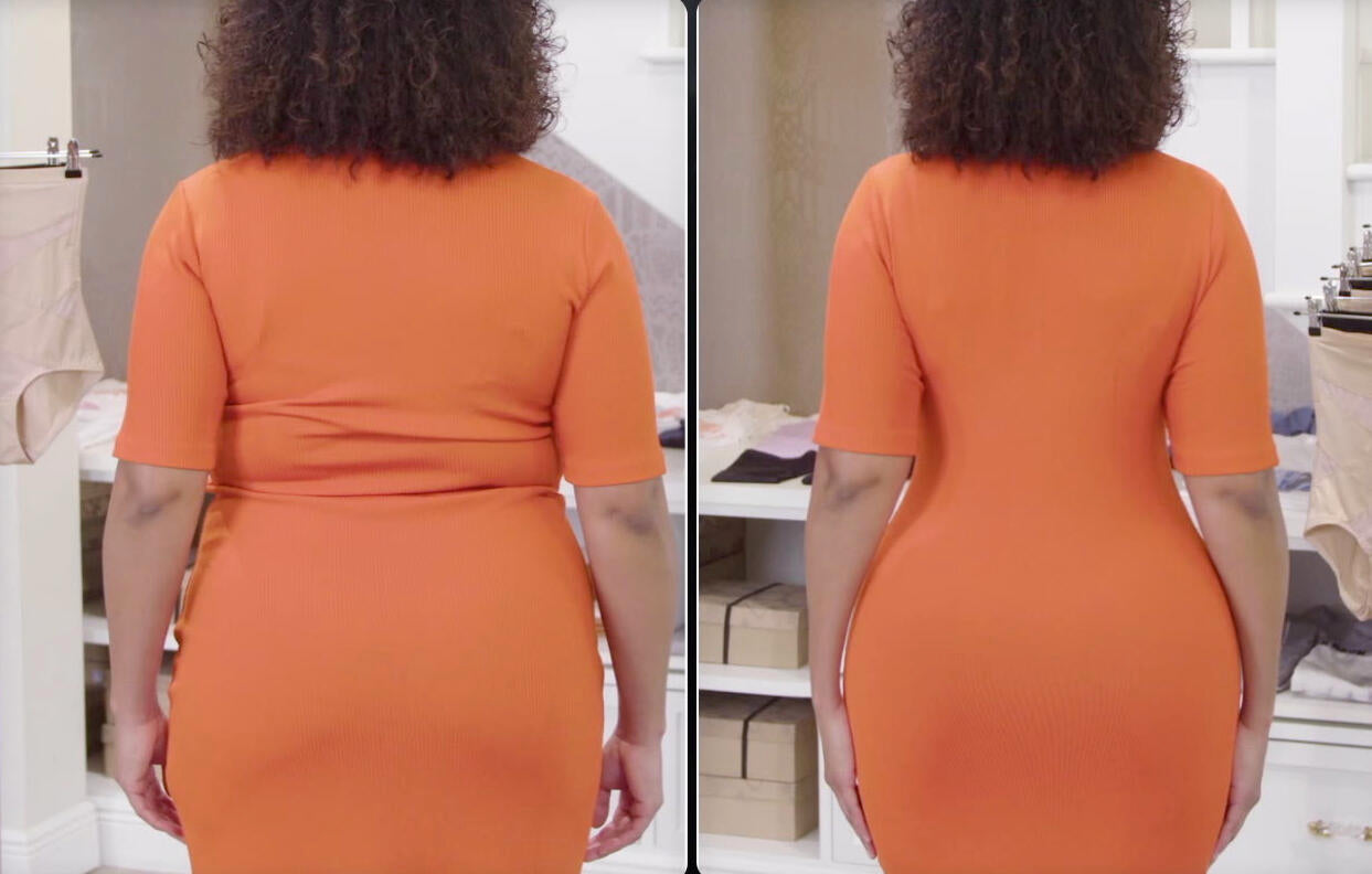 Faja con efecto reductor, modelador y push up