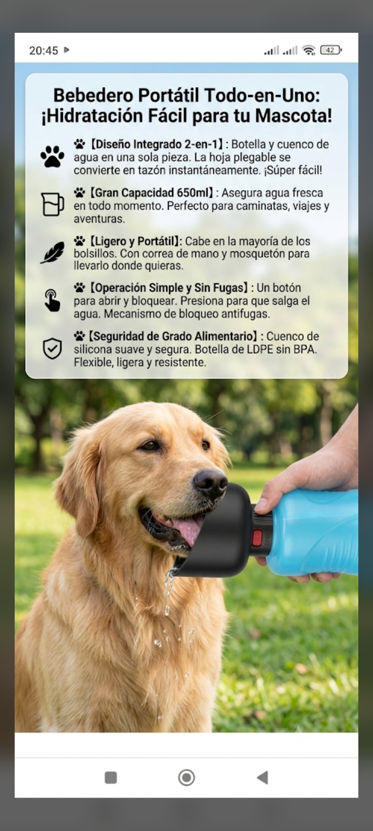 Mascota feliz